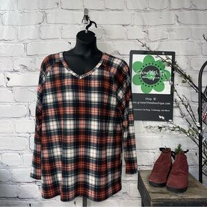 Michelle Mae plaid shirt 2XL